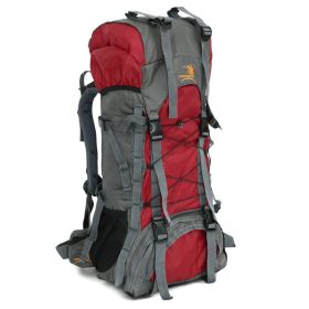60L Waterproof Hiking Backpack for Camping, Trekking & Outdoor Travel