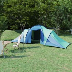 6-Person Family Camping Tent with 2 Rooms & Carry Bag