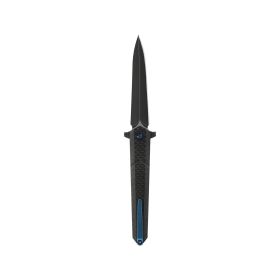 Trom D2 Fixed-Blade Knife with Carbon Fiber Handle