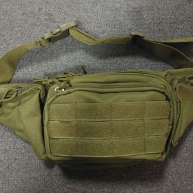 Tactical Waist Bag for Hiking, Cycling & Everyday Carry (Color: ArmyGreen)