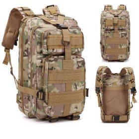 30L Compact Outdoor Sports Mountaineering; Hiking; Camping Backpack (Color: CP Color)