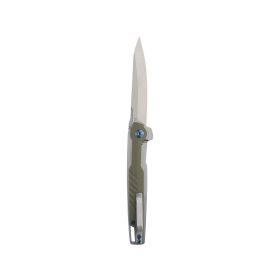 Digit Folding Knife for Everyday Carry & Outdoor Preparedness (Color: Army Green)